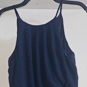 Dark Blue Sleeveless Dress size medium